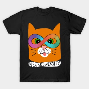 Neurodiversity Cat T-Shirt